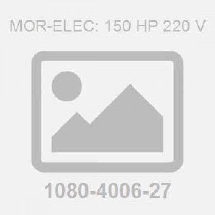 Mor-Elec: 150 HP 220 V
